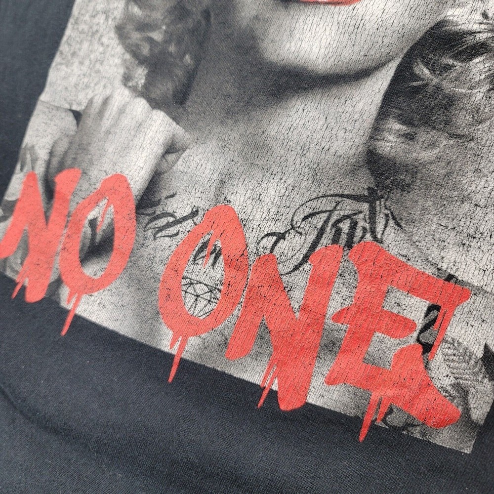 Marilyn Monroe Size Medium Trust No One 2012 Black T Shirt by Popular Poison - Picture 6 of 10